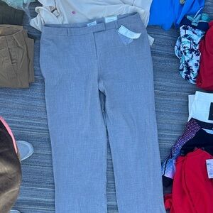 Charter Club Gray Wide Leg Pants